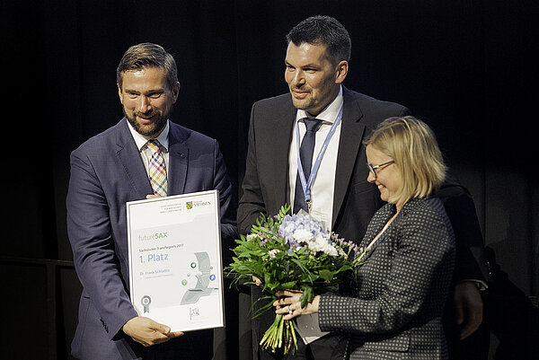 Sächsischer Transferpreis 2017 für C³