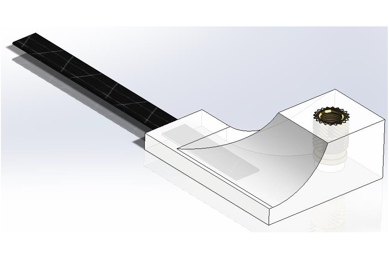 Projektgrafik eines Bauteils