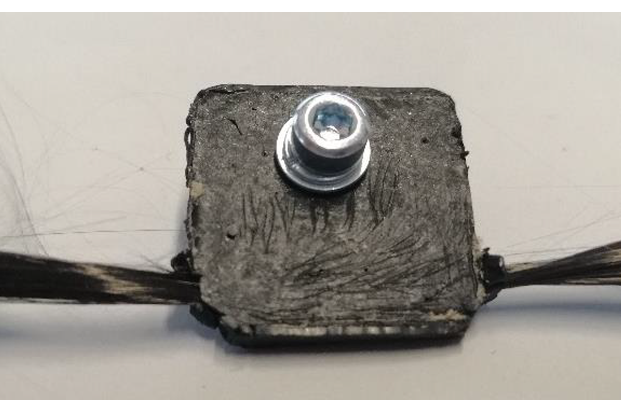 Nahaufnahme des Prototyps eines Kontaktes
